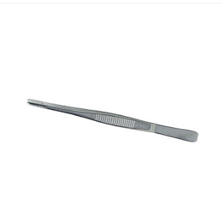 金鐘醫(yī)用鑷 J42070（25cm，橫齒，敷料）