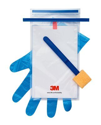 3m? ssl10nb2g海綿涂抹棒，含10毫升中和緩沖液和手套 ，100套/箱