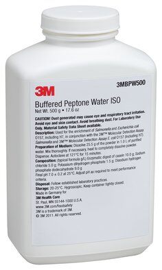 3m? bpw500緩沖蛋白胨水iso，500克，1件裝