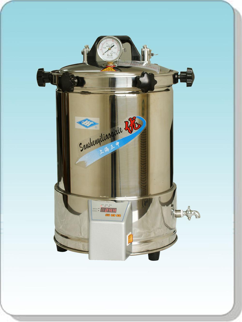 上海三申手提式滅菌器YX-280A*(定時(shí)數(shù)控)