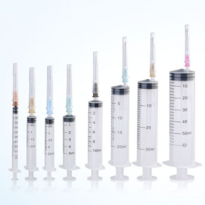 麥迪康一次性使用無菌注射器 帶針 10ml、20ml、25ml