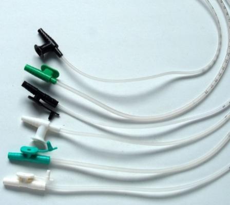 一次性使用引導(dǎo)型吸痰管單通道型、雙通道型
